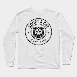 Adopt a cat Long Sleeve T-Shirt